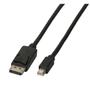 EFB ELEKTRONIK Mini DisplayPort û DisplayPort Kabel, St-St, 1m, schwarz