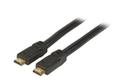 EFB ELEKTRONIK HighSpeed HDMI Kabel mit Eth. A-A,St.-St.,1,0m,schwarz
