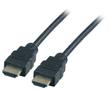 EFB ELEKTRONIK HighSpeed HDMI Kabel Eth. A-A,St.-St.,1m,schwarz,4k30HZ