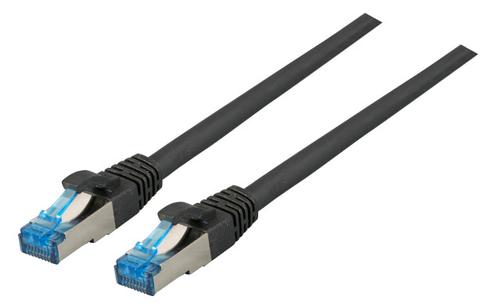 EFB ELEKTRONIK RJ45 Patchkabel S/ FTP, Cat.6A, Cat7 TPE superflex, 0, 15m, sw (K5525FSW.0,15)