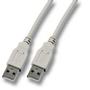 OEM Kabel USB, A(St) => A(St),  0,5m, USB2.0, grau