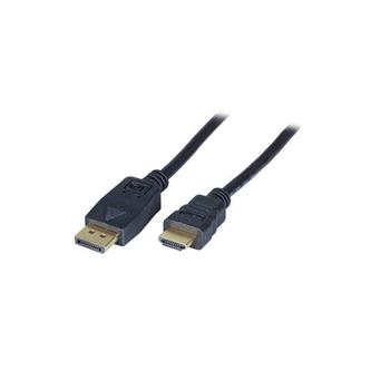 EFB ELEKTRONIK DisplayPort auf HDMI A, St.-St., 2,0m, schwarz (K5561SW.1V2)
