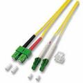 EFB ELEKTRONIK Dupl. Jumper LC/APC-SC/APC9/125,OS2,LSZH,gelb,2.0mm,1m