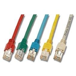 EFB ELEKTRONIK RJ45 Patchkabel SF/UTP, Cat.5e, TM11, UC300, 2m, gelb (K8015.2)