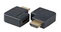 EFB ELEKTRONIK HDMI Adapter,2x HDMI-A,Bu.-St. (links gewinkelt),schwarz