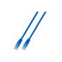 EFB ELEKTRONIK RJ45 Patchkabel U/UTP, Cat.5e, PVC, CCA, 0,5m, blau