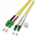 EFB ELEKTRONIK Dupl. Jumper LC/APC-SC/APC9/125,OS2,LSZH,gelb,2.0mm,5m