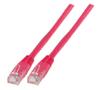 EFB ELEKTRONIK Patchkabel RJ45 UTP(U/UTP). 0,25m magenta, CAT6