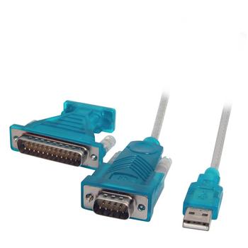EFB ELEKTRONIK USB2.0/ RS232 Konverter,  aktiv A-Stecker/ DB9-Stecker (EB853C)
