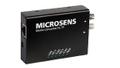 MICROSENS Ethernet Medienkonverter 10Base-T/10Base-FL, Multimode 850nm, ST-Stecker, inkl. Netzteil (extern)