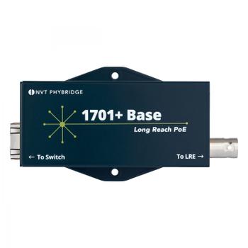 PHYBRIDGE Switch CLEER PoE over Coax 1701+ Base Long Reach PoE++Extender (NV-EC1701PLS-BSE)