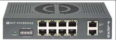 PHYBRIDGE Switch FLEX 8  UTP *Railway-Version!* (NV-FLX-08-RL)