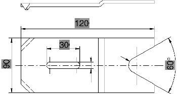VERTIV zub. Montagesatz Bodenbefestigung (011309347)
