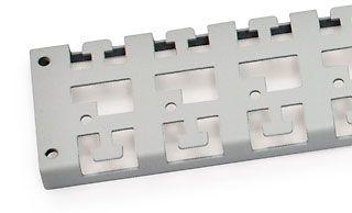 TRITON 19zbh. Kabelführungsleiste für den Rahmen, T 800mm, Lichtgrau,  (RAC-VP-D51-X1)