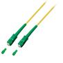 OEM LWL-1-Faser-Patchk.  2mtr.SC(APC8Grad) - SC(APC8Grad), 9/125u,Schrägschliff, simplex