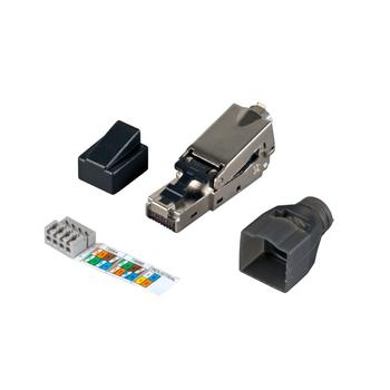 OEM TP-Stecker TP, Feldkonfektionierbar,  CAT6, RJ45, Werkzeuglos,  Infralan, (88035.1)