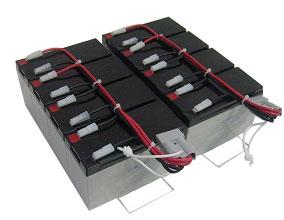 ALLNET RBC12-MM-12-BP-OEM / Only batteries + cable for SU2200RMI3U/ 3000RMI3U (MM-12-BP(RBC12--OEM))