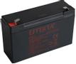 EFFEKTA zbh. Akku,  6V-12AH, BT6-12, F1 / 6,35 x 4,75 mm,
