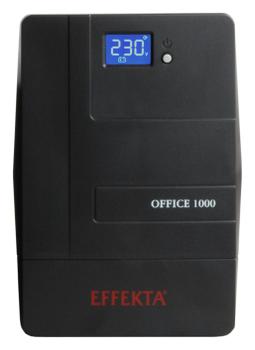 EFFEKTA Line-Interaktive-USV, 2000VA,  USB/ RS232,  PVC-Gehäuse,  Office 2000, (ACX11OFS2K000RS0)