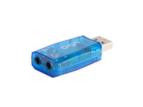 uGo *External soundcard virtual 5.1 USB (UKD-1085)