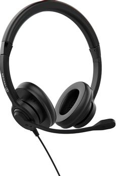 VOXICON USB Teams VX610 ANC Headset Stereo USB-A Svart (VX-610)