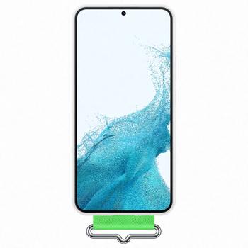 SAMSUNG S22+ White Silicone Cover  (EF-GS906TWEGWW)