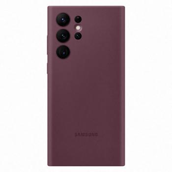 SAMSUNG Galaxy S22 Ultra Silicone Cover (rød) Deksel til nye Galaxy S22 Ultra (EF-PS908TEEGWW)