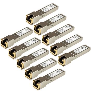 STARTECH Gigabit RJ45 Copper SFP Transceiver Module - HP J8177C Compatible -10 Pack (J8177C10PKST)