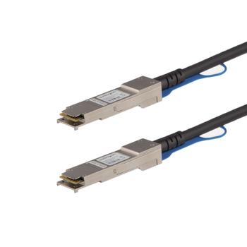 STARTECH Juniper QFX-QSFP-DAC-1M Compatible - QSFP+ Direct Attach Cable - 1 m (QFXQSFPDAC1M)
