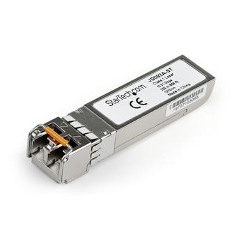 STARTECH StarTech.com HPE JD093A Compatible SFP+ Module, 10GBASE-LRM,  10GbE Multi Mode (MMF) Fiber Optic Transceiver,  10GE Gigabit Ethernet SFP+, LC Connector,  200m, 1310nm, DDM, HPE 5500G, 3800, 2620 - Lifeti (JD093A-ST)