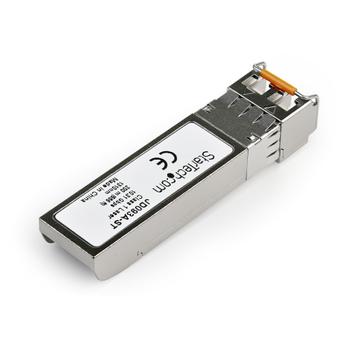 STARTECH StarTech.com HPE JD093A Compatible SFP+ Module, 10GBASE-LRM,  10GbE Multi Mode (MMF) Fiber Optic Transceiver,  10GE Gigabit Ethernet SFP+, LC Connector,  200m, 1310nm, DDM, HPE 5500G, 3800, 2620 - Lifeti (JD093A-ST)