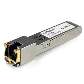 STARTECH RJ45 GIGABIT COPPER SFP TRANSCE MODULE _ MINI-GBIC 100M ACCS (SFPC1110)