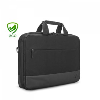 V7 16IN ECOFRIENDLY FRONTLOAD BLK PROFESS. RFID POCKET PROTECTION ACCS (CCP16-ECO-BLK)
