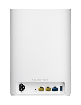 ASUS ZENWIFI AX HYBRID (XP4) AX1800 PW LINE 1 PACK WHITE WLAN WIFI6 WRLS (90IG05T0-BM9100)