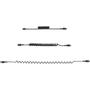 STARTECH USB C to Lightning Cable 20in 50cm MFi Certified Coiled iPhone Charger Cable Black TPE Jacket Aramid Fiber (RUSB2CLT50CMBC)