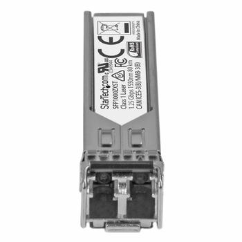 STARTECH 1000Base-ZX SFP - MSA Compliant - 1G SFP - SM - 80km (SFP1000ZXST)