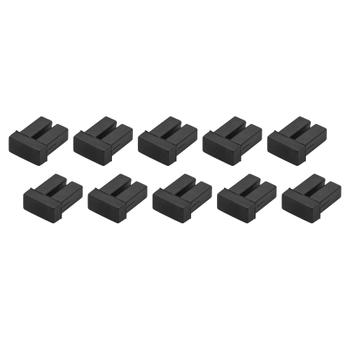 STARTECH SFP DUST COVERS FOR LC PORTS 10PK - FIBER OPTIC DUST CAPS ACCS (SFPLCCAP10)