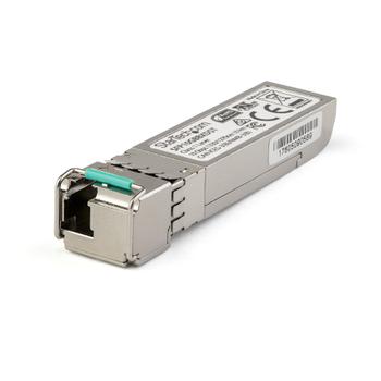 STARTECH StarTech.com Dell EMC SFP-10G-BX10-U Compatible SFP+ Module, 10GBASE-BX-U,  10 Gigabit Ethernet Bi-Directional (BiDi) Fiber Single Strand SFP+, LC 10km, Mini GBIC Transceiver SFP+ Module - Lifetime War (SFP10GBX10US)