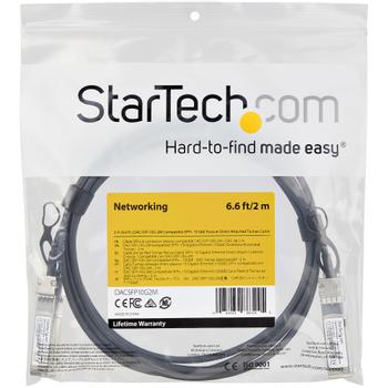 STARTECH DELL EMC DAC-SFP-10G-2M COMP DAC TWINAX COPPER CABLE 2M CABL (DACSFP10G2M)