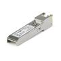 STARTECH StarTech.com Dell EMC SFP-1G-T Compatible SFP Module, 1000BASE-T,  SFP to RJ45 (Copper) Cat6/ Cat5e,  1GE Gigabit Ethernet SFP, RJ-45 (Copper) 100m, 1Gbps Mini GBIC Transceiver SFP Module - Lifetime Warr (SFP1GTEMCST)