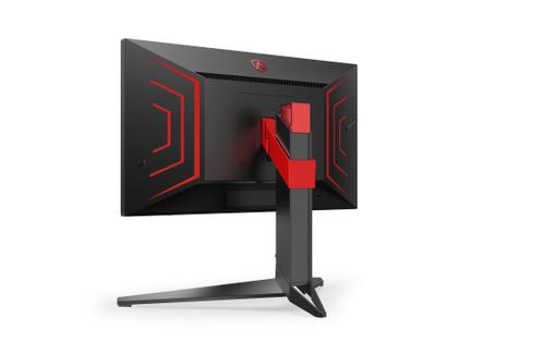 AOC Gaming AG274UXP - AGON4 Series - LED monitor - gaming - 27" - 3840 x 2160 4K @ 144 Hz - Nano IPS - 450 cd/m² - 1000:1 - DisplayHDR 600 - 1 ms - 2xHDMI, DisplayPort,  USB-C - speakers - matte black fr (AG274UXP)