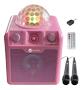 N-GEAR Party Bluetooth Speaker with Dome Light flashes on music pink