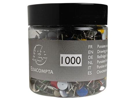 EXACOMPTA Tegnestift EXACOMPTA 9mm ass. (1000) (14767E)