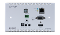 CYP 100m HDBaseT  2.0 Slimline Wall Plate Transmitter - 4K, HDCP2.2, PoH, LAN, OAR, USB (PUV-2010TXWP)
