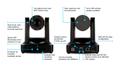 Atlona HDBaseT PTZ Kamera - Sort (AT-HDVS-CAM-HDBT-BK)