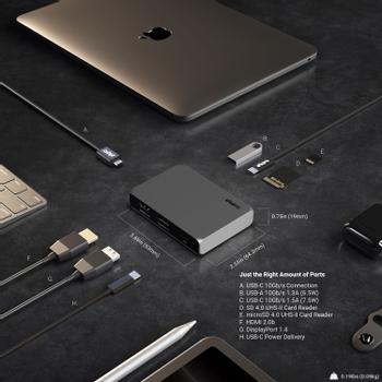 CALDIGIT USB-C SOHO Dock + 0.5m USB-C Cable (500913)