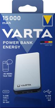 VARTA Energy powerbank 15000mAh hvid (57977101111*2)