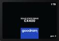GOODRAM CX400 SSD 1TB  GoodRam   2.5"  (6.3cm) SATAIII  CX400 Gen.2 intern retail (SSDPR-CX400-01T-G2)