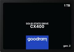 GOODRAM CX400 SSD 1TB  GoodRam   2.5"  (6.3cm) SATAIII  CX400 Gen.2 intern retail