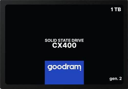 GOODRAM CX400 SSD 1TB  GoodRam   2.5"  (6.3cm) SATAIII  CX400 Gen.2 intern retail (SSDPR-CX400-01T-G2)